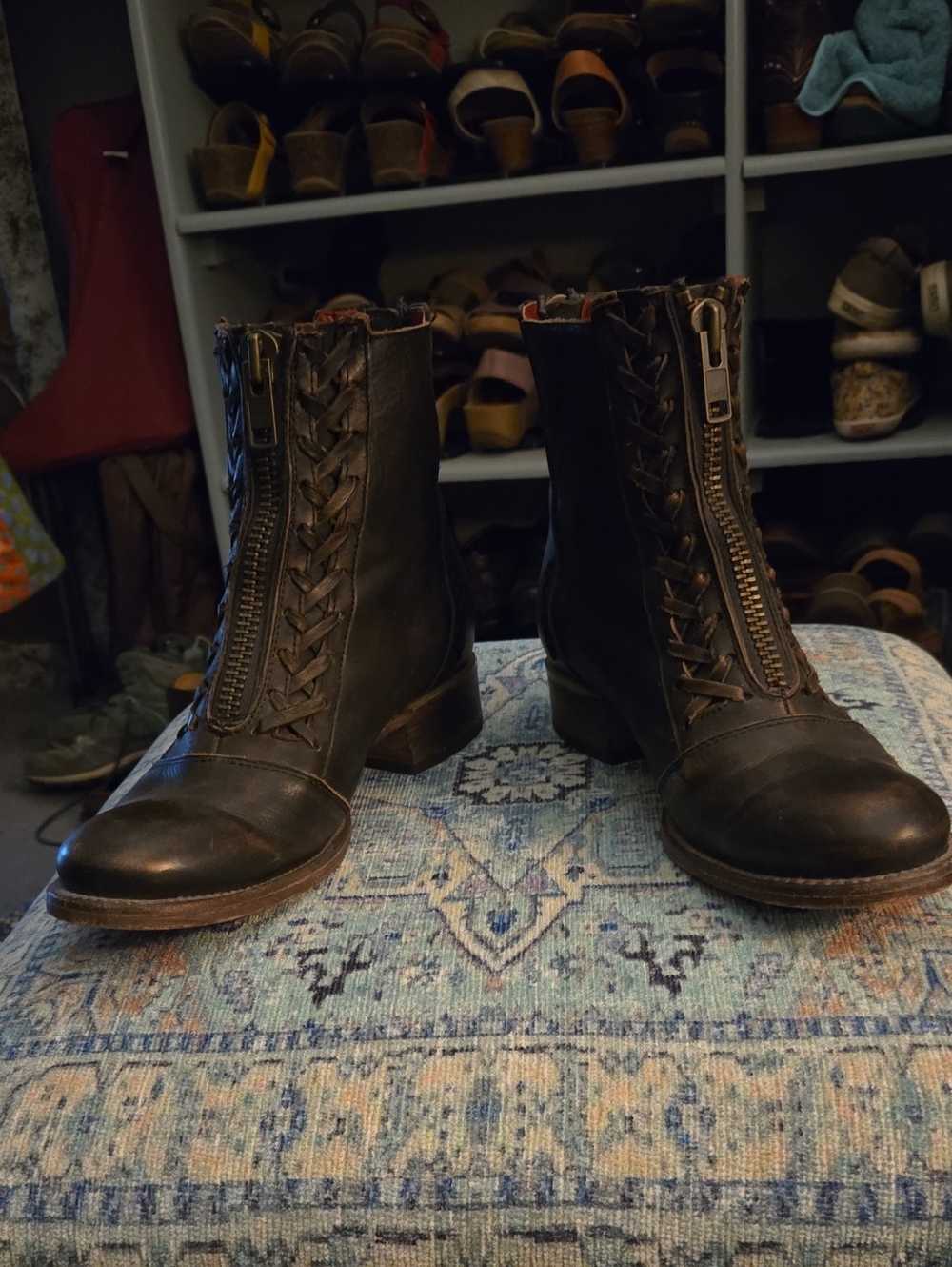 Freebird By Steven Dual Zip Boots